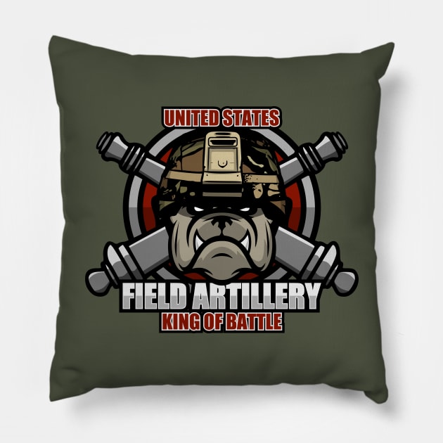 US Army Field Artillery Pillow by TCP