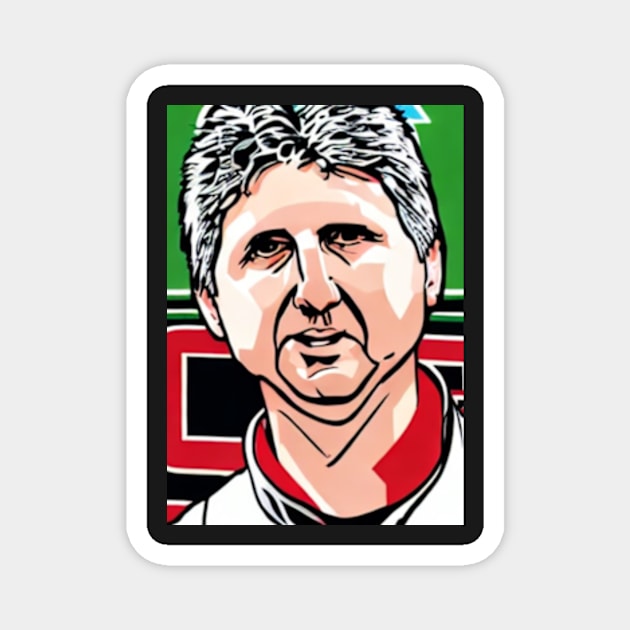 Coach Mike Leach Poster Magnet by MoGaballah