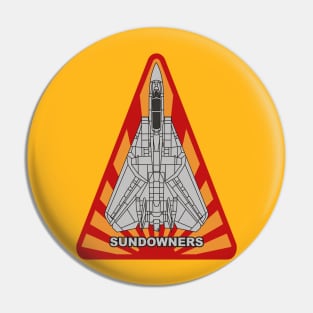 F14 Tomcat - VF111 Sundowners Pin