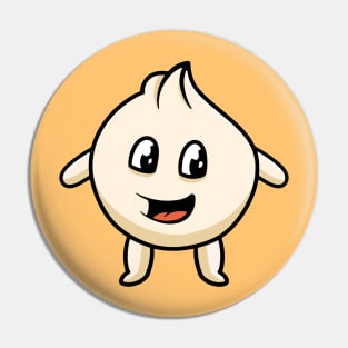 cute dim sum smiling Pin