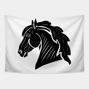 Dark horse Tapestry