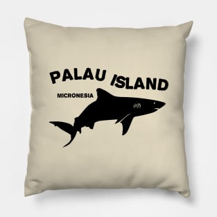 Shark Diving at Palau Island - Micronesia Pillow