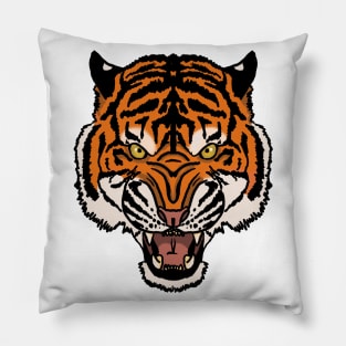 Angry tiger Pillow