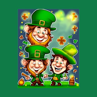 St Patrick's Day Leprechaun Party T-Shirt