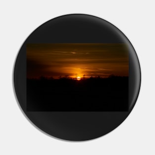 Winter sunset Pin