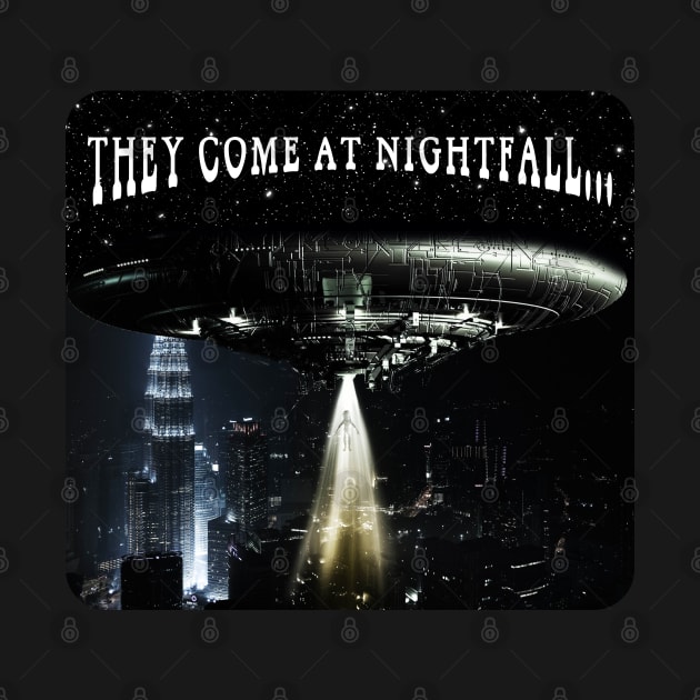 UFO abduction - They come at nightfall... by The Black Panther