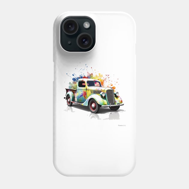 1937 Ford PU Truck Phone Case by Urban Archeology Shop Gallery