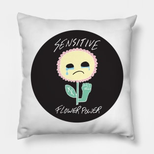 Sensitive Flower Power Pillow