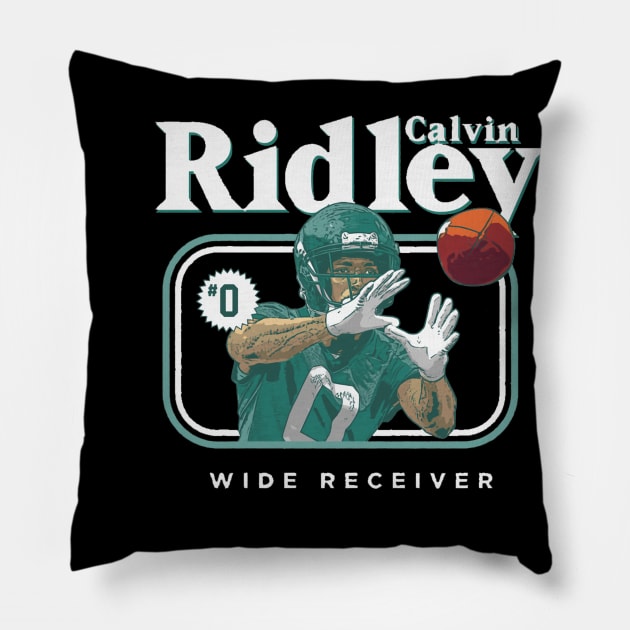 Calvin Ridley Jacksonville Cover Pillow by danlintonpro