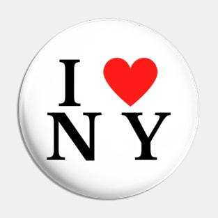 I Love NY Pin