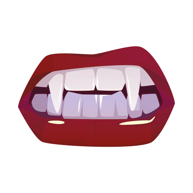 A Vampire Smile Graphic illustration by MerchSpot