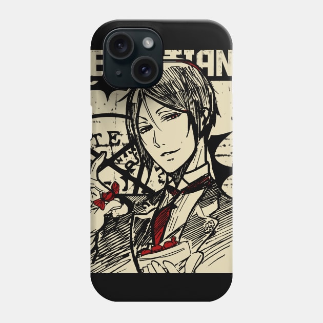 sebastian michaelis Phone Case by hackneydagger