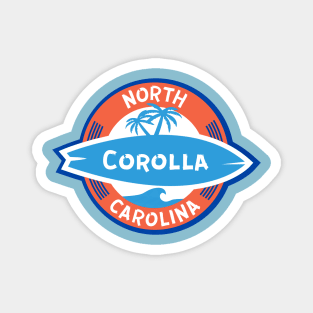 Corolla NC Surf Magnet