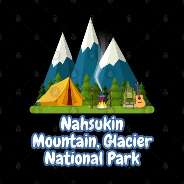 Nahsukin Mountain, Glacier National Park by Canada Cities