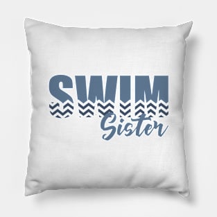 Swim Sister Pillow