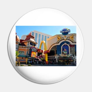 Harrahs Resort Hotel Las Vegas America Pin