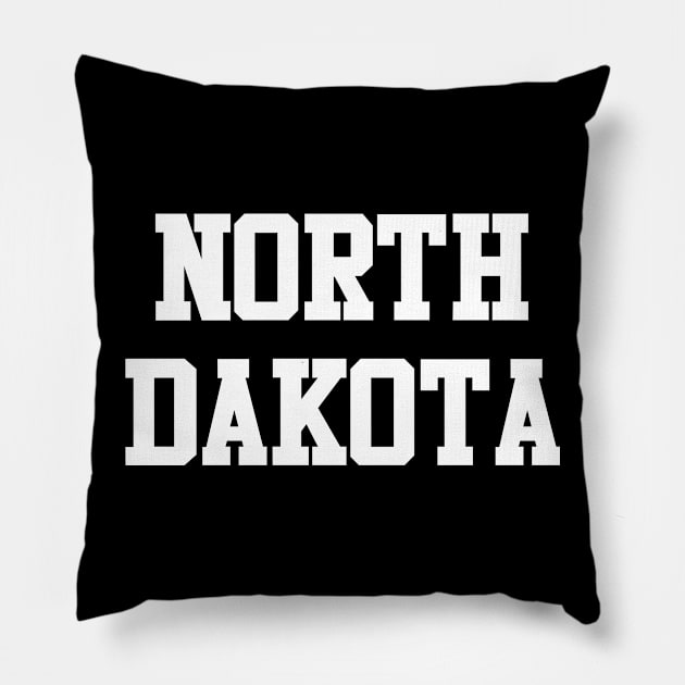 North Dakota Pillow by Flippin' Sweet Gear