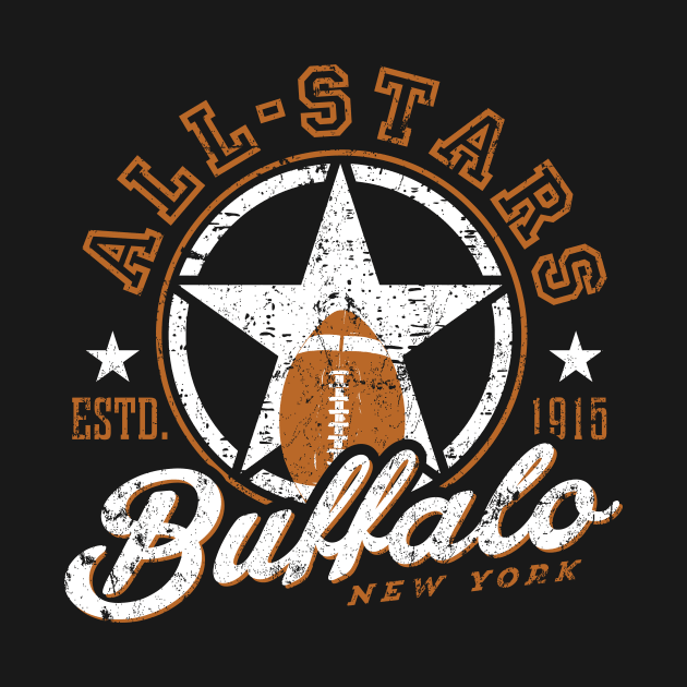 Buffalo All-Stars Football by MindsparkCreative