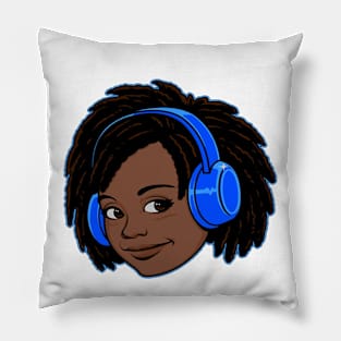 Gamer Girl Pillow