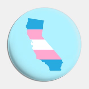 California Trans Pride Pin