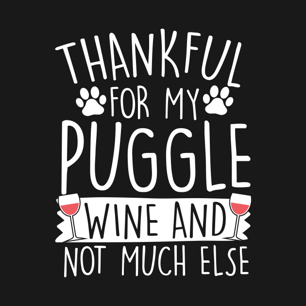 Thankful For My Puggle by thingsandthings