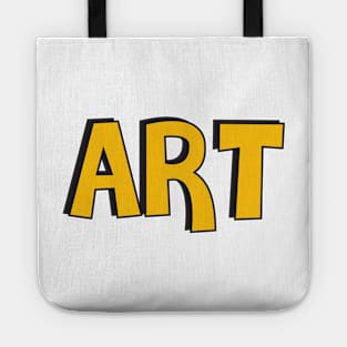 Film Crew On Set - Art - Gold Text - Front Tote