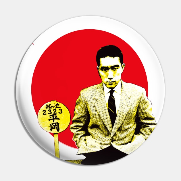 Yukio Mishima 3 Pin by Exile Kings 