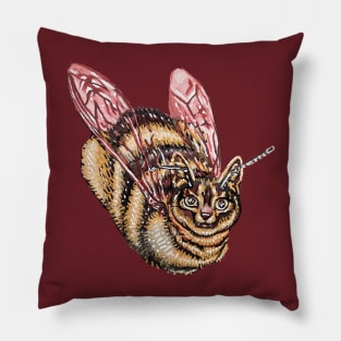 Honeybee Cat Pillow