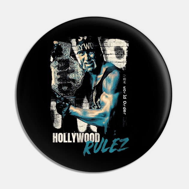 Hulk Hogan Retro Hollywood Rulez Pin by Holman