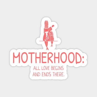 Motherhood: The Essence of Love Magnet