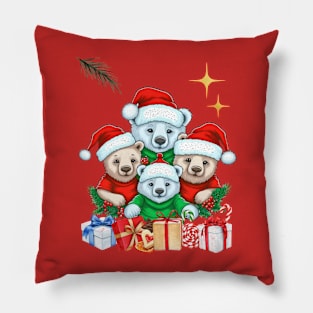 Cute Christmas Art #7 Pillow