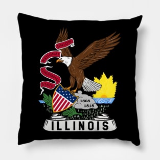 SEAL OF ILLINOIS Pillow