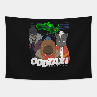 Oddtaxi ''Odokawa'' Anime Tapestry