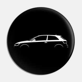 Audi A3 (8V) Silhouette Pin