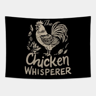 Plow, Plant, Print Trendy T-Shirts Celebrating The Chicken Whisperer Tapestry