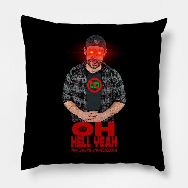 #DanHatesTrandoshans - "OH HELL YEAH!" - BROAXIUM Pillow by Broaxium