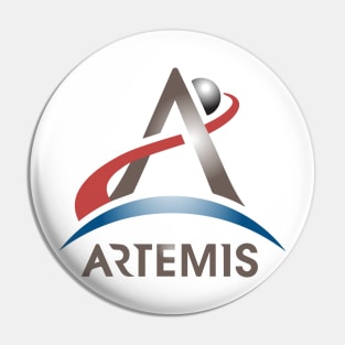 Artemis Program Logo (color version) Pin