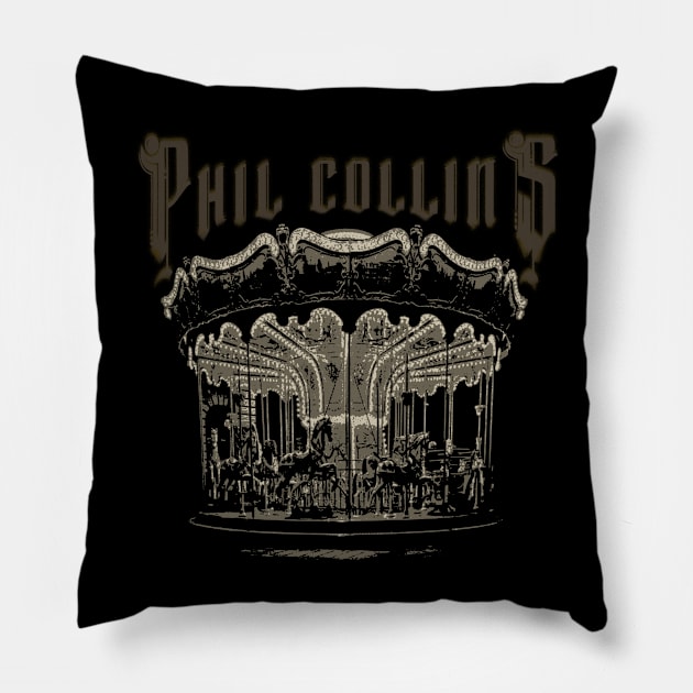 phil collins Pillow by scooter#village 