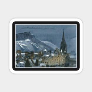 Edinburgh Winter 1 Magnet