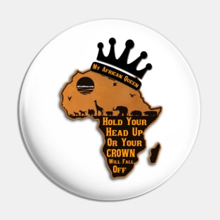 My African Queen Pin