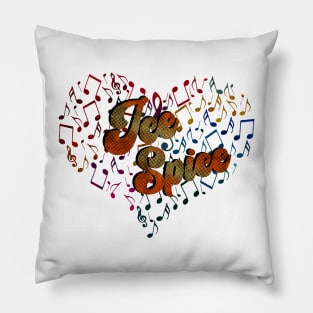 Colorful Heart Tone-Ice Spice Pillow