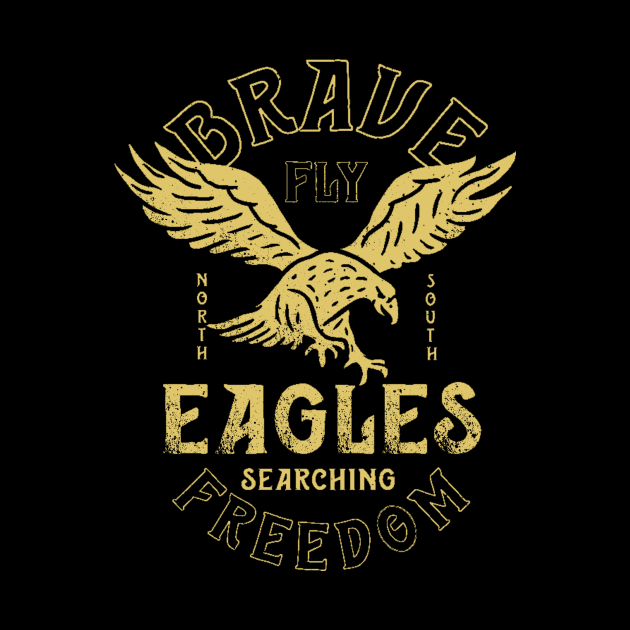 Brave Eagles Fly for Freedom Patriotic USA American Eagle Eagle America US United States of America Patriotism United State Brave Free Freedom by ballhard