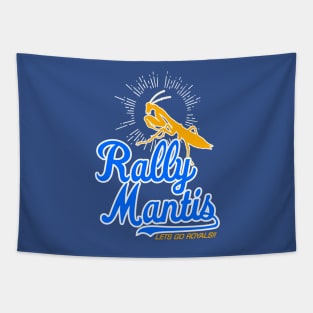 rally mantis Tapestry