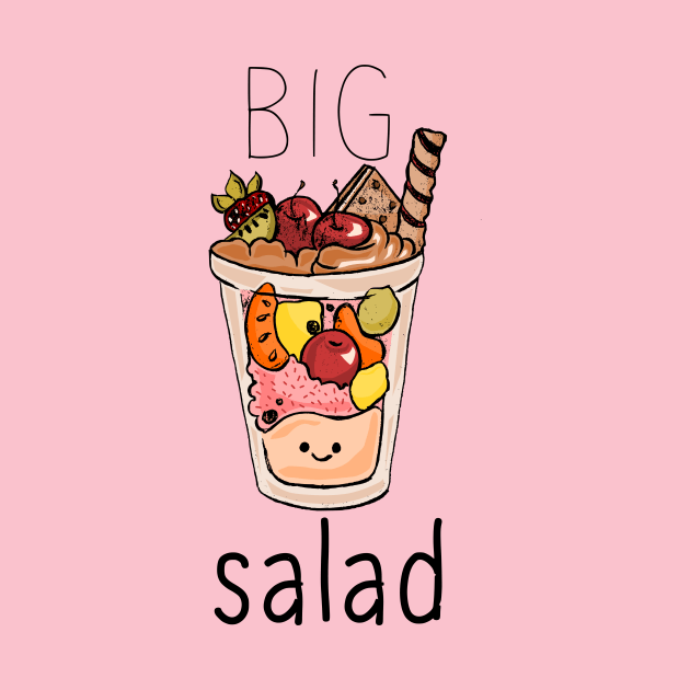 Cute Food - Big Salad by ThaisMelo