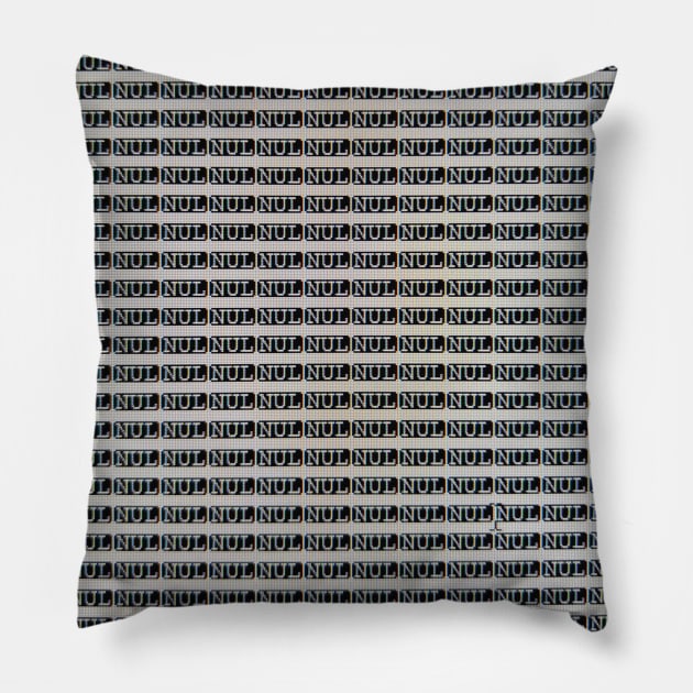 Geek Apparel - corrupted javascript file Pillow by rayanuki