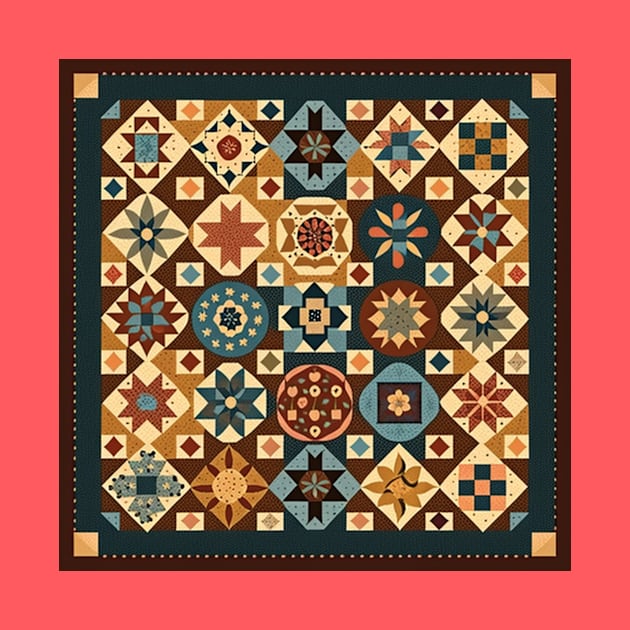 Rustic Quilt Design by Star Scrunch