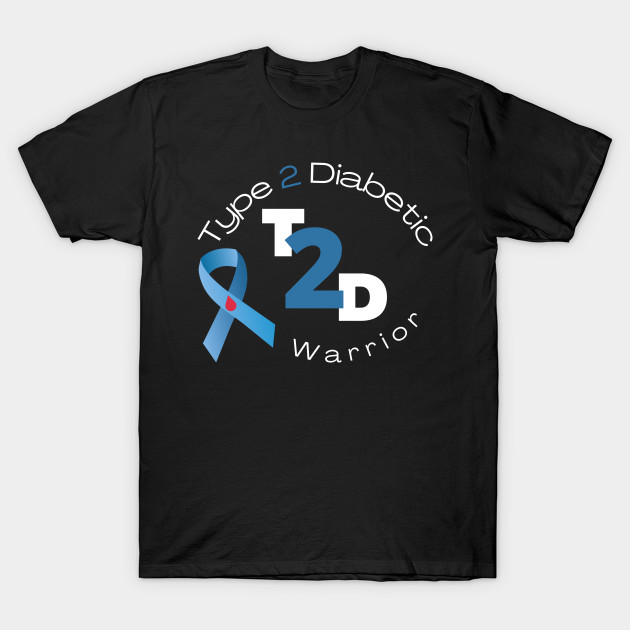 Disover Diabetes Awareness in November Wear Blue Support Diabetes - Awareness Month - T-Shirt
