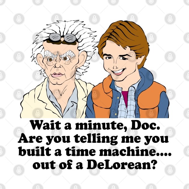 BACK TO THE FUTURE FAN ART!! by cartoonistguy