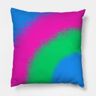 Hoop Dynamics Icon - Polysexual Pride Pillow