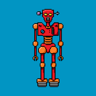 Pixel Robot 005 T-Shirt